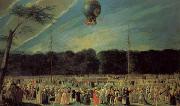 Antonio Carnicero The  Ascent of a Montgolfier Balloon china oil painting artist